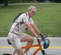 Biking from work Healthy Exercise