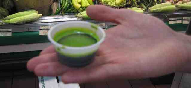 Wheatgrass Juice for Detoxification