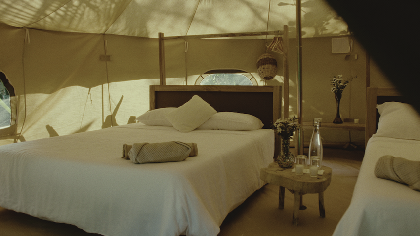 yoga retreat tulum safari tent