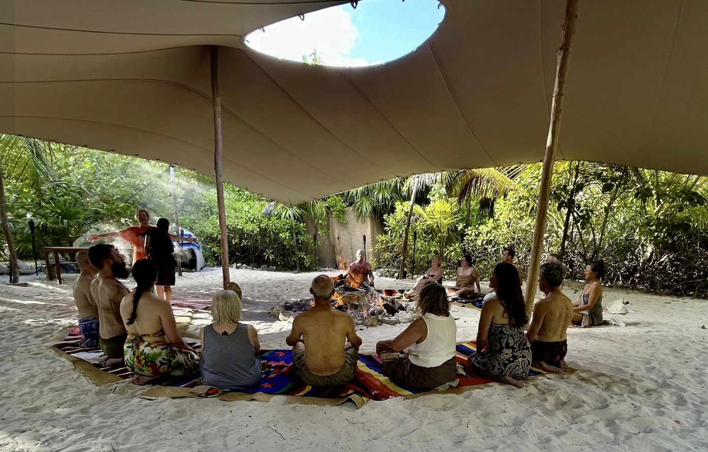temazcal ceremony Tulum