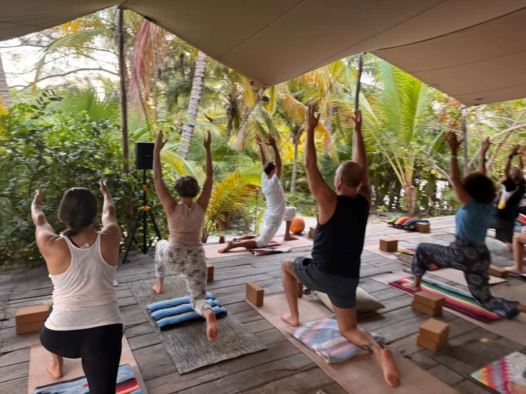 yoga class Tulum